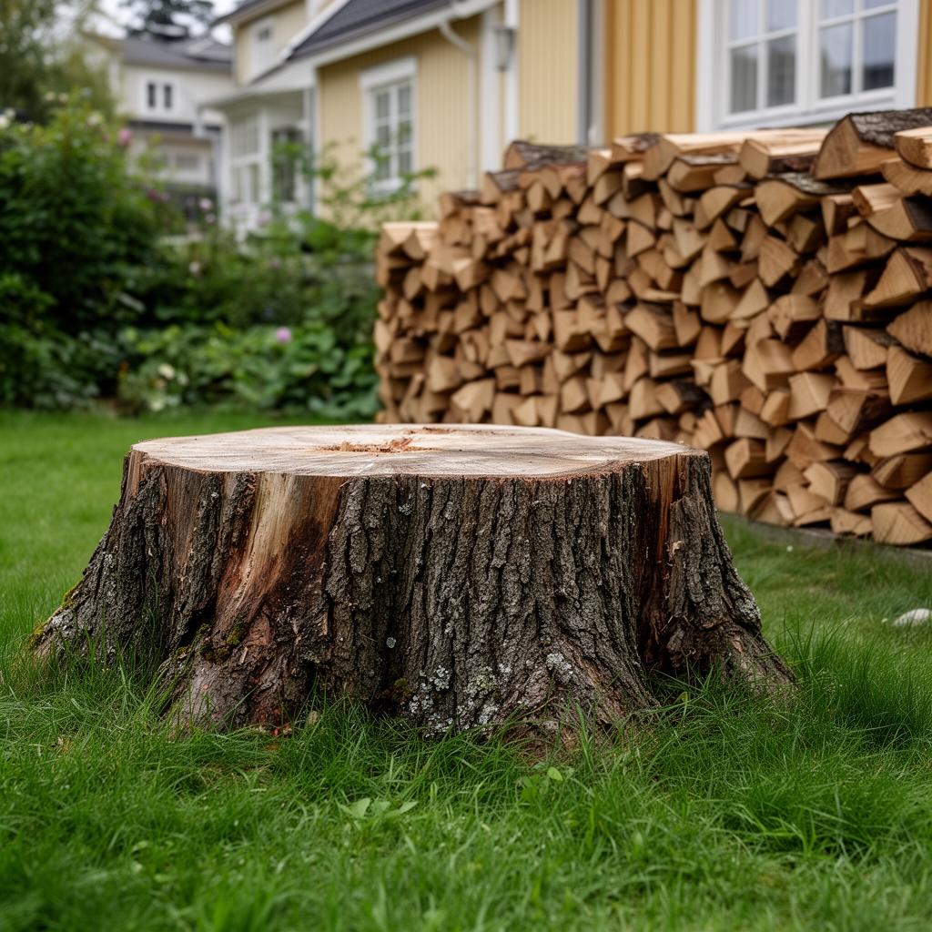 Trädfällning